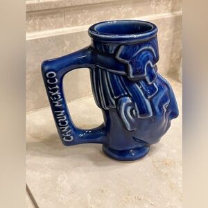 Blue Maya Mexico Cancun Mug